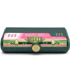 Caboodles Take It Tote Wicked Limited Edition Emerald Green Glitter Makeup Case